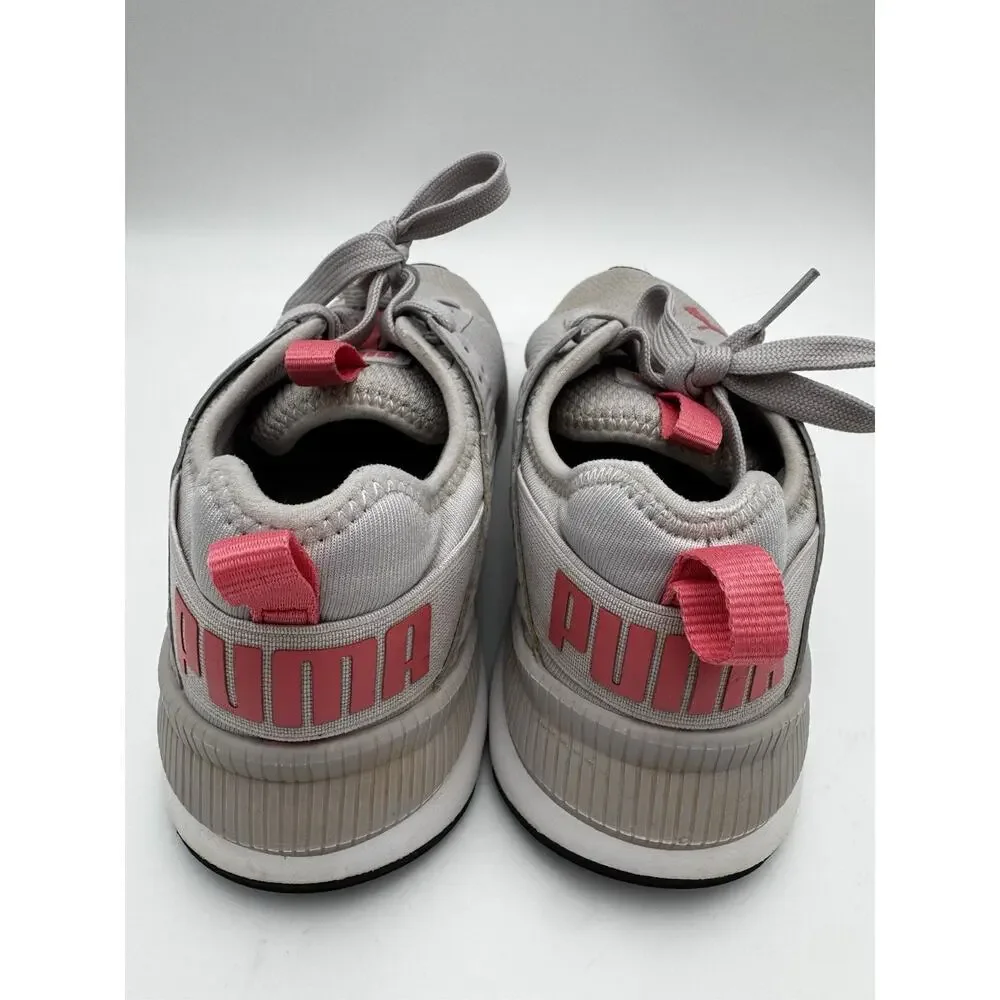 Puma Flyer Runner Gray Pink Women’s Running Shoes Size US 9 EU 40
